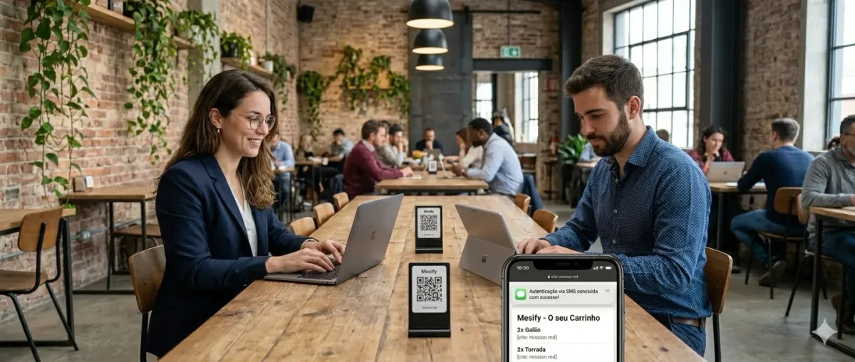 Restaurant in service using Mesify